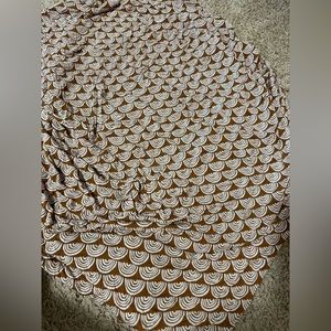 Little Sleepies Crib Sheet- Rust Rainbows